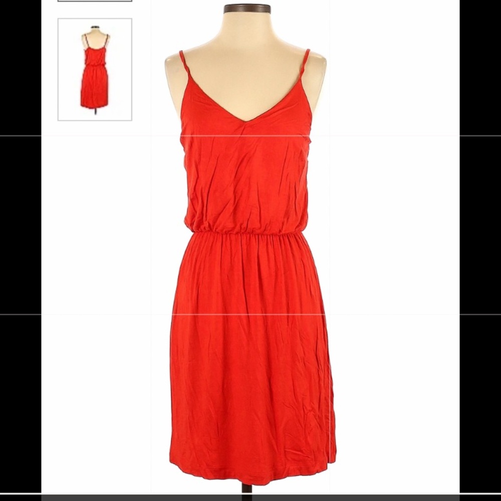 Gap Casual Dress: Plunge Sleeveless